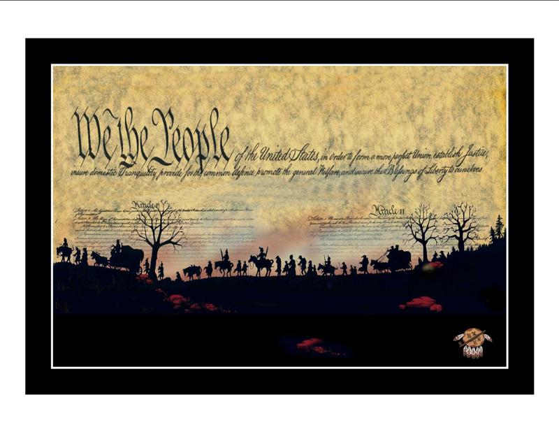 When delegates of the newly independent American Colonies met in Philadelphia in 1787 to write a constitution, they took inspiration from many sources, including the Native Americans. Benjamin Franklin observed that the Cherokees and Iroquois had a fine working example of representative democracy, with an unwritten constitution that spell out checks and balances, rules of procedure, limits of power and a stress on individual liberty.  Much of the Constitution came to reflect the Native Americans ideas, but did not include them until the 20th Century, resulting in the loss of lives and the removal of many tribes from their homeland.